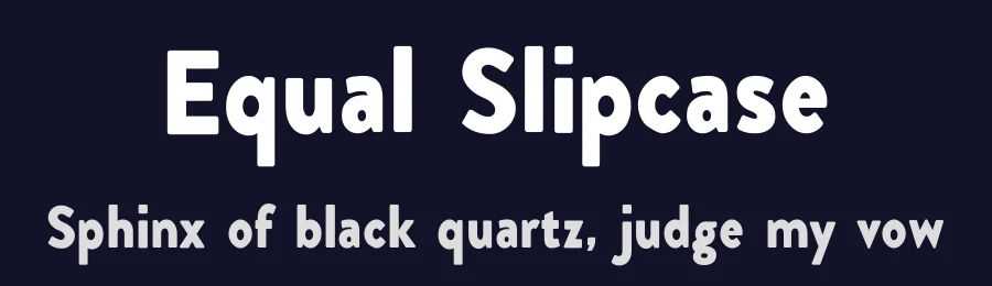Equal Slipcase by UI Creative — Sans Serif Font — thumbnail 2