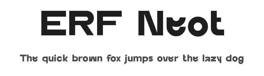 ERF Neot by Eka Rifqi Setiawan — Sans Serif Font
