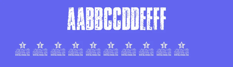Eroded by Billy Argel Fonts ® — Decorative Font — thumbnail 3