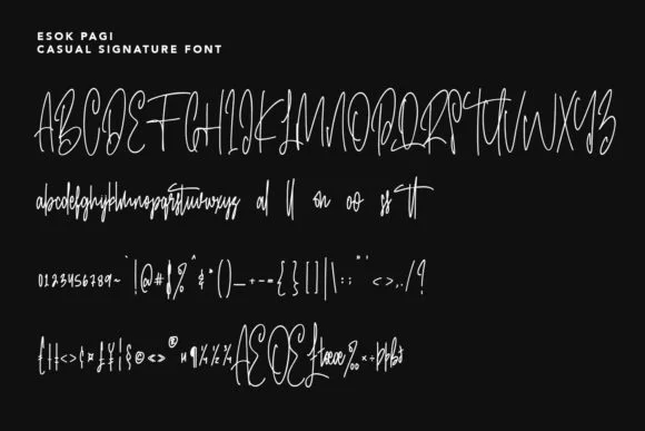 Esok Pagi Font by Maulana Creative — Script Handwritten Font — thumbnail 6