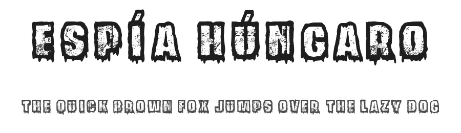 Espía Húngaro by Woodcutter — Decorative Font