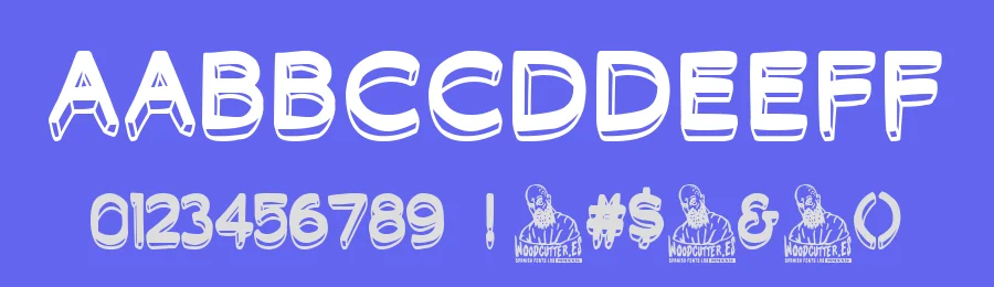 Estación Central by Woodcutter — Decorative Font — thumbnail 3