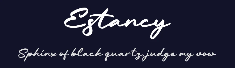 Estancy by Letterena Studios — Script Handwritten Font — thumbnail 2