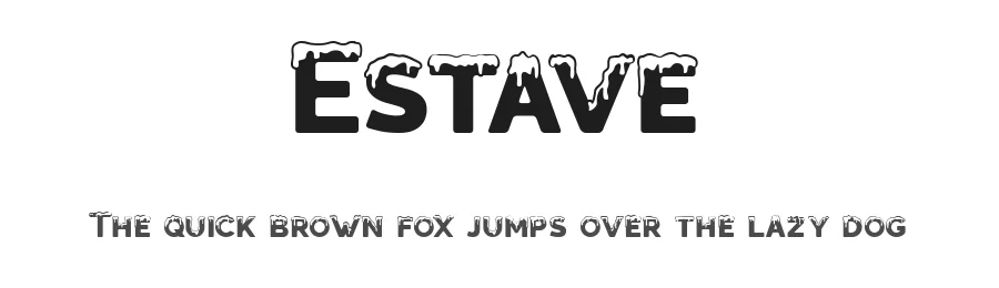 Estave by Mightyfire — Decorative Font