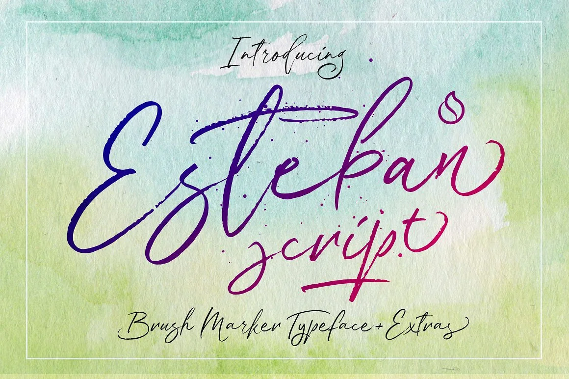 Esteban Font by JROH Creative β Script Handwritten Font