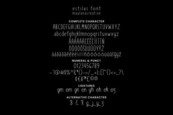 Estilas Font by Maulana Creative — Script Handwritten Font — thumbnail 3