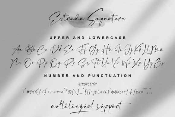 Estrada Signature Font by lemonthe — Script Handwritten Font — thumbnail 8