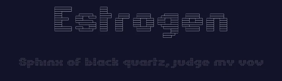 Estrogen by Apostrophic Labs — Display Font — thumbnail 2