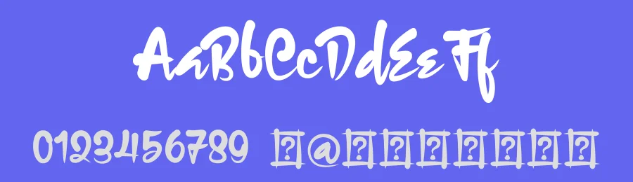 Estrude by Ahmad Zulfikar Ali — Script Handwritten Font — thumbnail 3