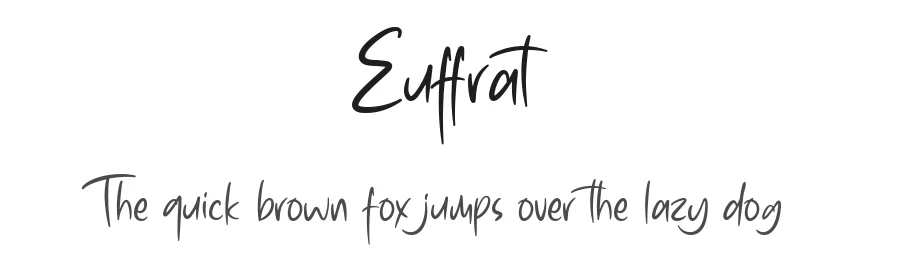 Euffrat by Azcreative Studio — Script Handwritten Font