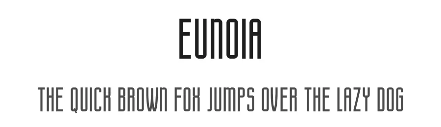 Eunoia by Human Design — Sans Serif Font