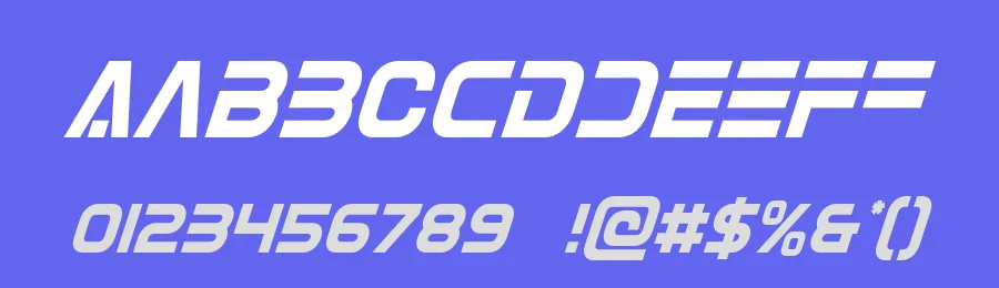 Eurofighter by Iconian Fonts — Display Font — thumbnail 3