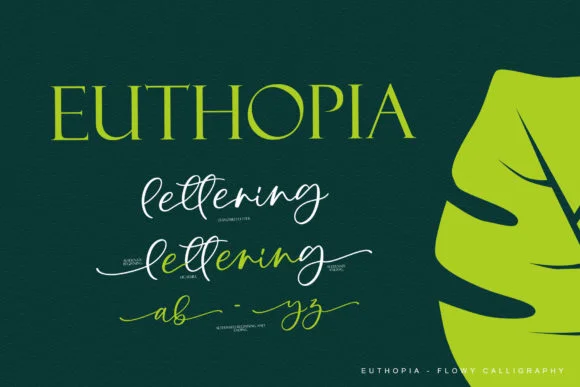 Euthopia Font by Fourlines.design — Script Handwritten Font — thumbnail 8