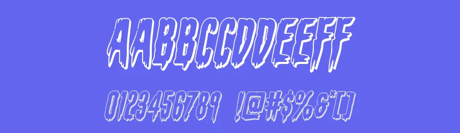 Eva Fangoria by Iconian Fonts — Decorative Font — thumbnail 3