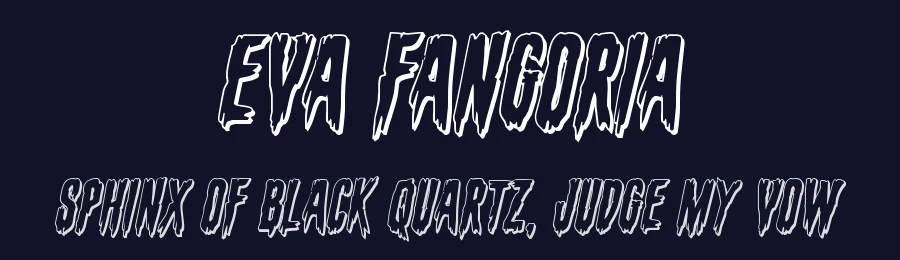 Eva Fangoria by Iconian Fonts — Decorative Font — thumbnail 2