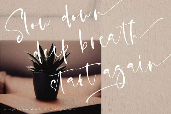 Evanston Font by etigletters — Script Handwritten Font — thumbnail 6