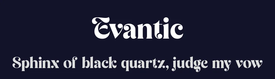 Evantic by Sign Studio — Decorative Font — thumbnail 2