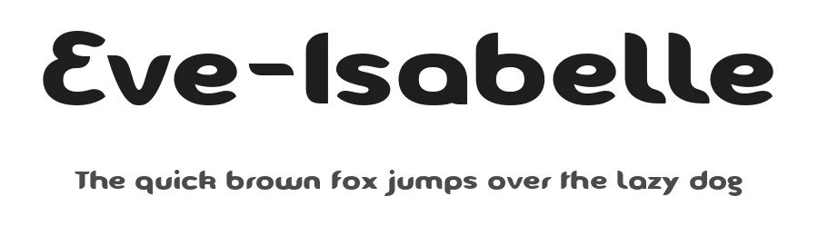 Eve-Isabelle by Benoît Sjöholm — Sans Serif Font