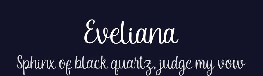 Eveliana by Pixesia Studio — Script Handwritten Font — thumbnail 2