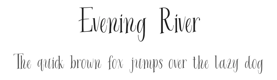 Evening River
