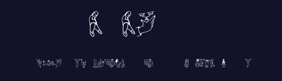 Events by Vladimir Nikolic — Dingbats Font — thumbnail 2