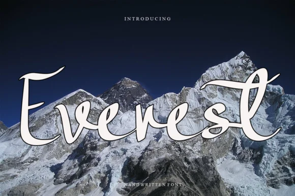 Everest Font by Garcio by Garcio — Script Handwritten Font