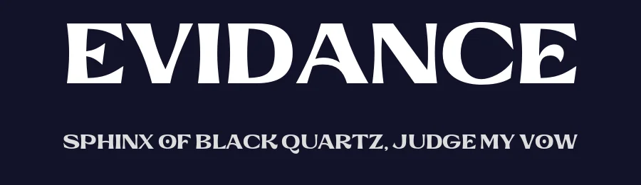 Evidance by Letterhend Studio — Sans Serif Font — thumbnail 2