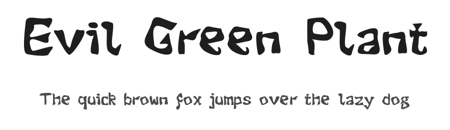 Evil Green Plant
