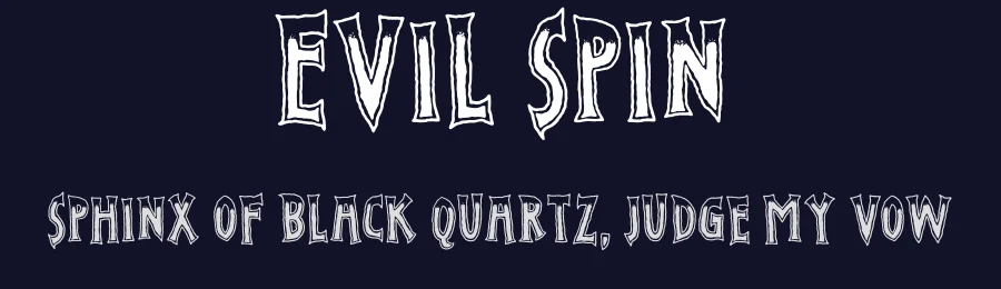 Evil Spin by Pizzadude — Decorative Font — thumbnail 2