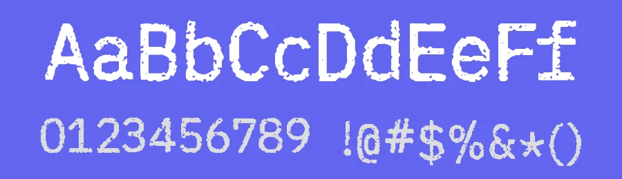 Evil Typewriter by creativetacos — Decorative Font — thumbnail 3
