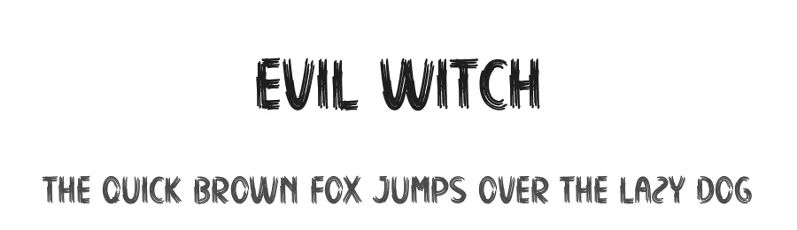 Evil Witch by Andi Moz — Decorative Font