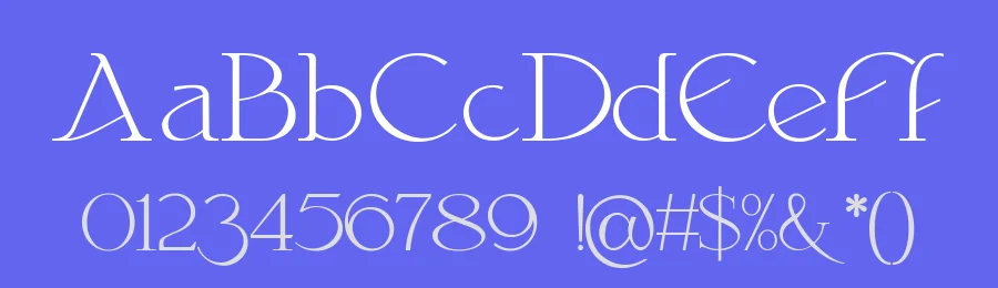 Evolitta by zamjump — Serif Font — thumbnail 3
