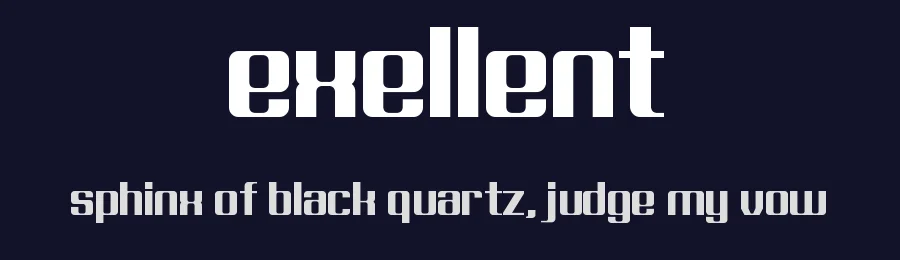 Exellent by Konsepta Studio — Sans Serif Font — thumbnail 2