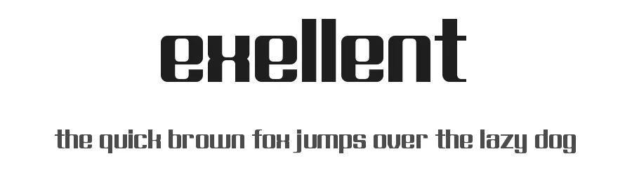 Exellent by Konsepta Studio — Sans Serif Font
