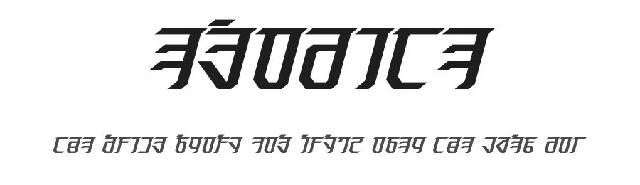 Exodite by Pixel Sagas — Dingbats Font