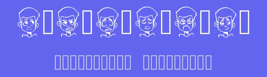 Expressions by Amol Koli — Dingbats Font — thumbnail 3