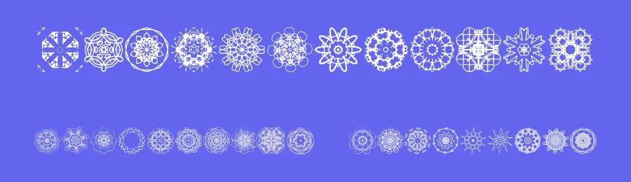 Extasy by Apostrophic Labs — Dingbats Font — thumbnail 3