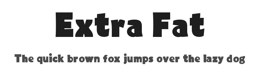 Extra Fat