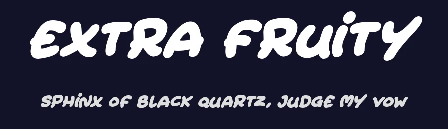 Extra Fruity by Hawtpixel — Script Handwritten Font — thumbnail 2