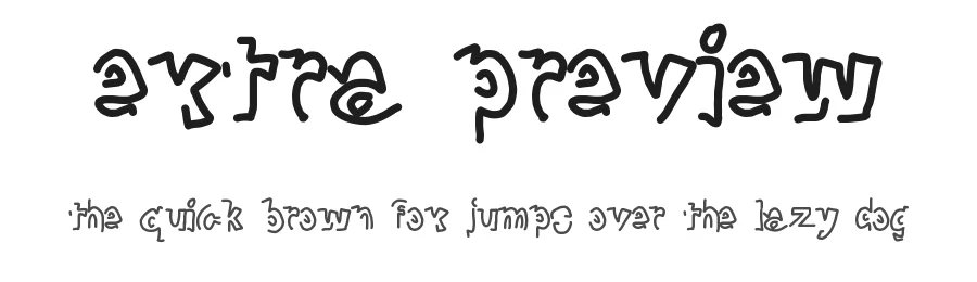 Extra Preview by Geronimo Font Studios — Decorative Font