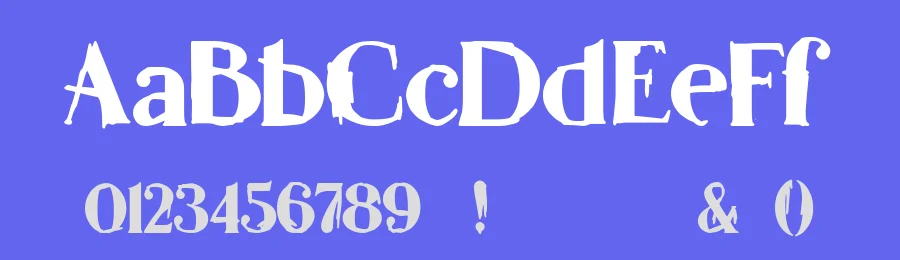Extreme Fine Club by Woodcutter — Decorative Font — thumbnail 3