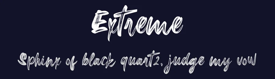 Extreme by Murebek Type — Script Handwritten Font — thumbnail 2