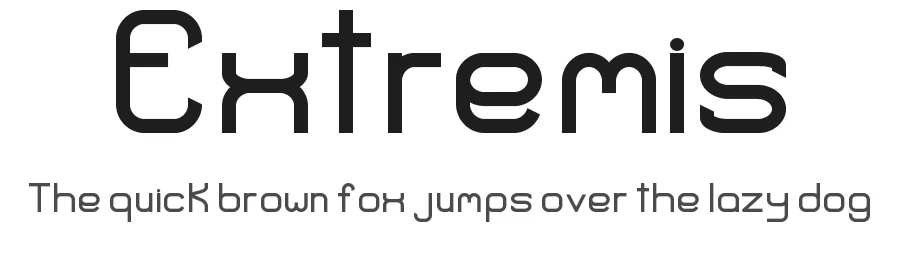 Extremis by Brandon Secrist — Sans Serif Font