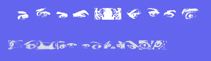 Eye Spy by xstreamed.tv — Dingbats Font — thumbnail 3