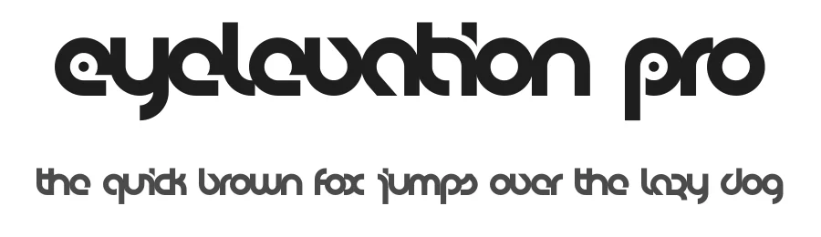 Eyelevation Pro by The Shevchuk — Decorative Font
