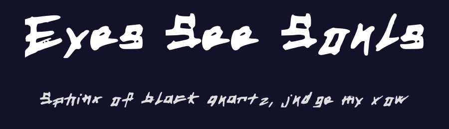 Eyes See Souls by MeLovesCandy — Script Handwritten Font — thumbnail 2