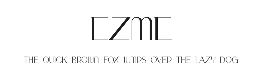Ezme by UI Creative — Sans Serif Font
