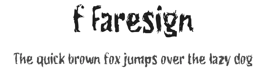 f Faresign
