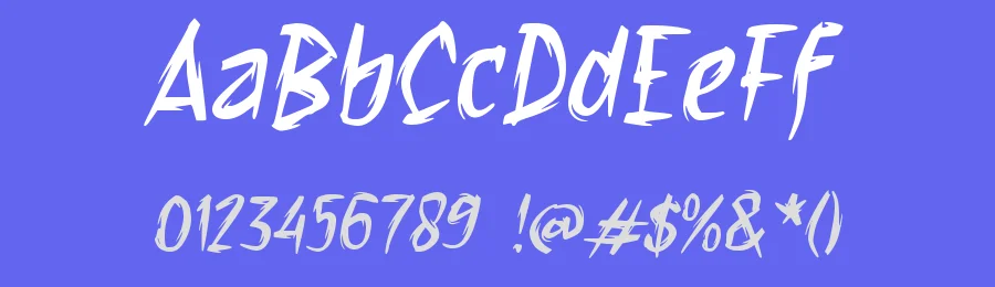 f Fire Blast by wepfont.com — Decorative Font — thumbnail 3