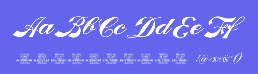 Fabulous by Måns Grebäck — Script Handwritten Font — thumbnail 3